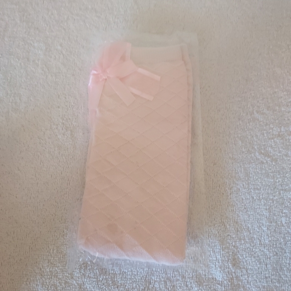 Toptim 3 Pairs Girls, Kids Over Knee Stockings Nwot Pink, White, Grey - Picture 7 of 8